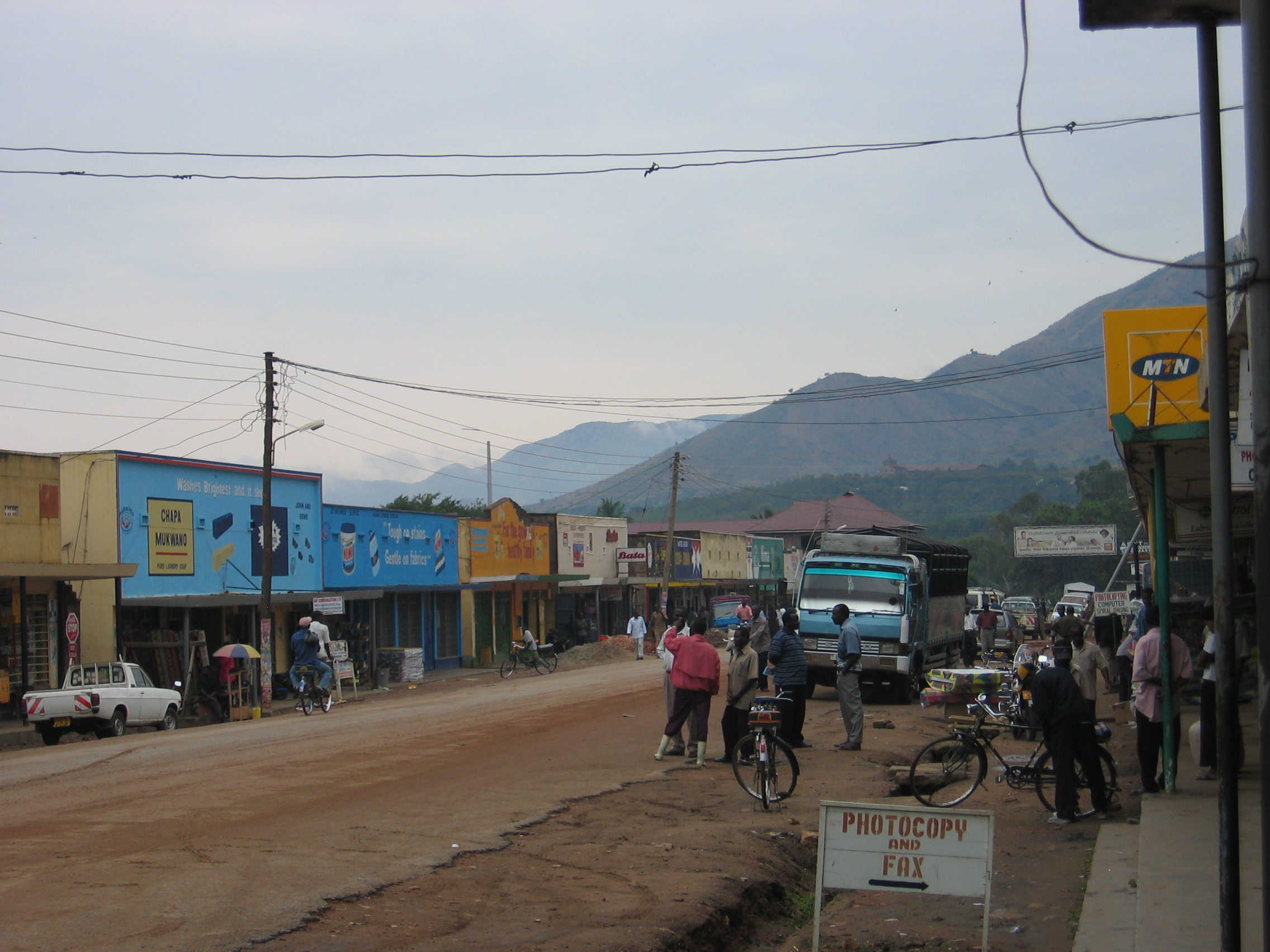Kasese, Oeganda. Foto Wikimedia Commons / Karamell