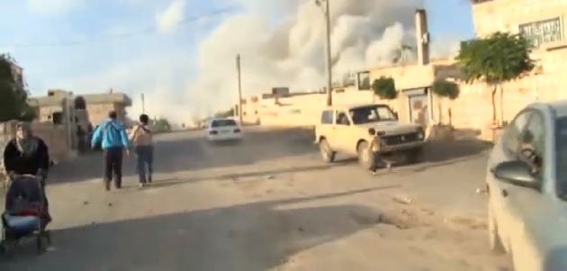 The Bombing of al-Bara. Foto YouTube