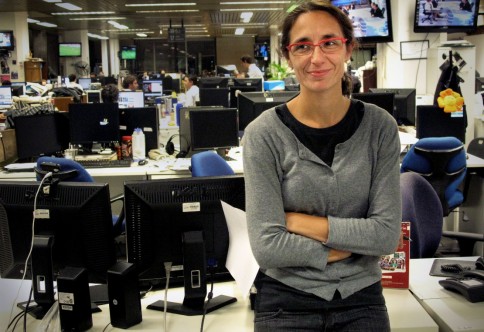 Inés Capdevila, redacteur van de Argentijnse krant La Nación. Foto La Nación