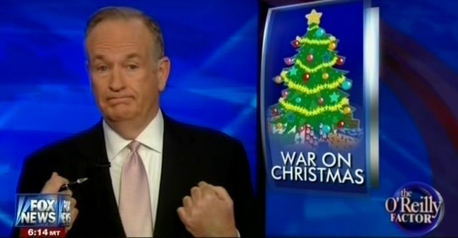 De War on Christmas: voer voor een peiling