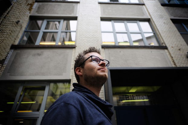 Bertus Bouwman in Berlijn. Foto Jaap Arriens