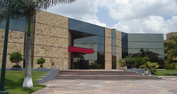 Deel van de campus van Tec de Monterrey. Foto Delfin calb / Wikimedia Commons