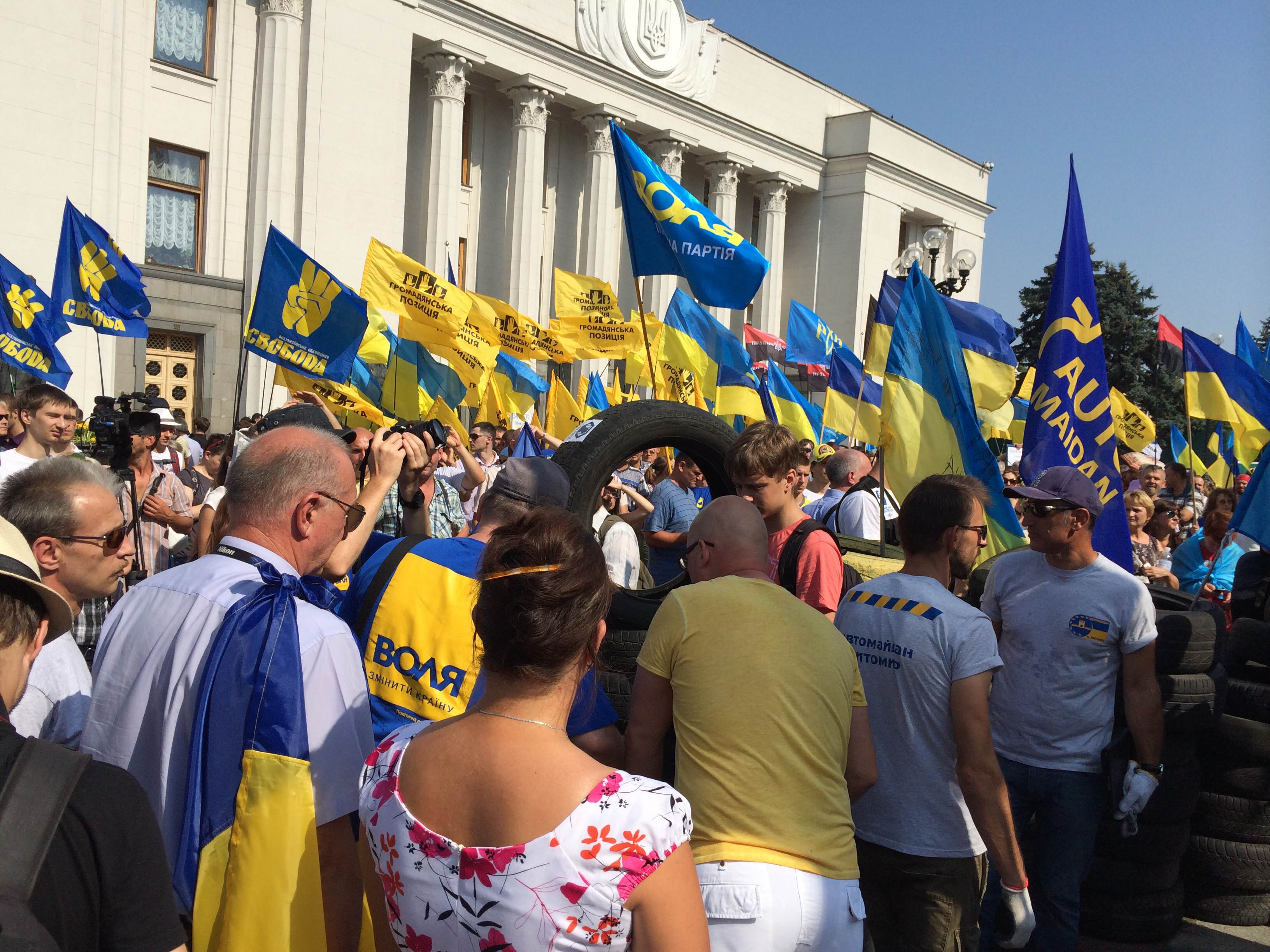 Kiev: een stad van protesten
