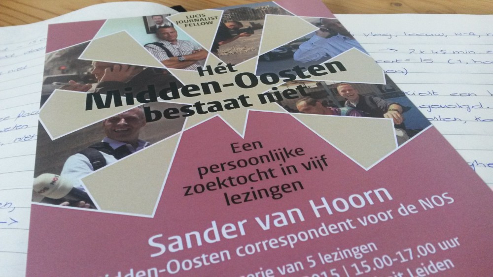 Gastcollege Sander van Hoorn: ‘Hét Midden-Oosten bestaat niet’
